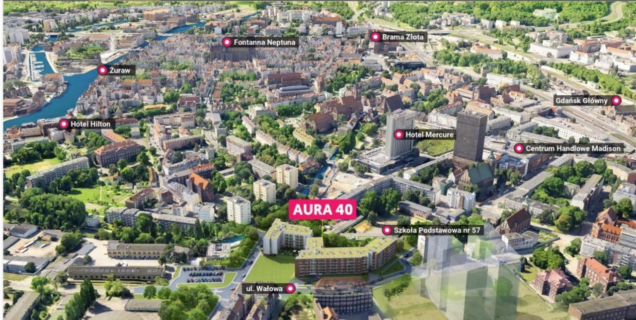 Rent40 Apartamenty Aura Gdansk Old Town Eksteriør bilde