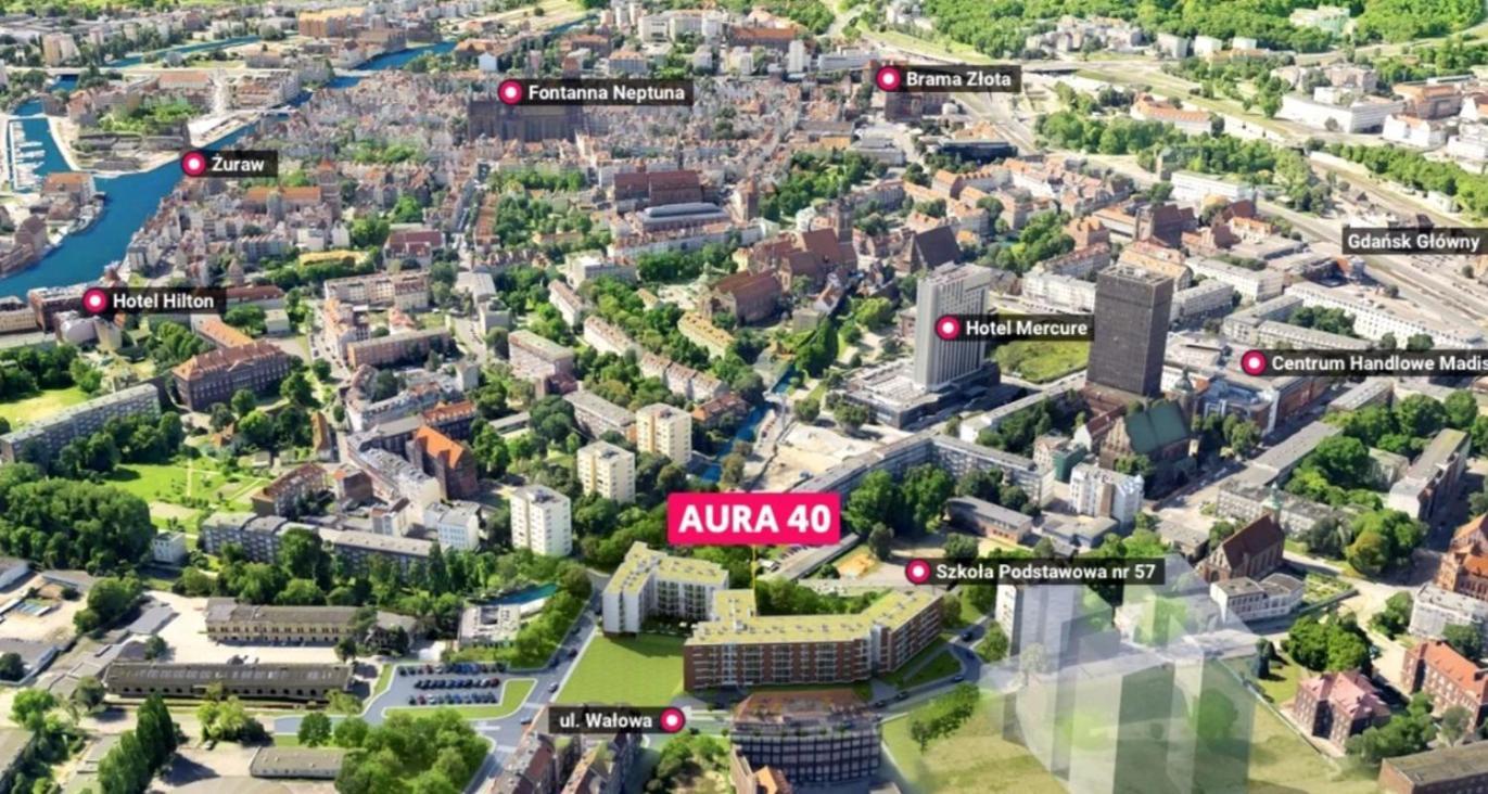 Rent40 Apartamenty Aura Gdansk Old Town Eksteriør bilde